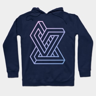 Strange Geometry - Asymmetry (Outline) Hoodie